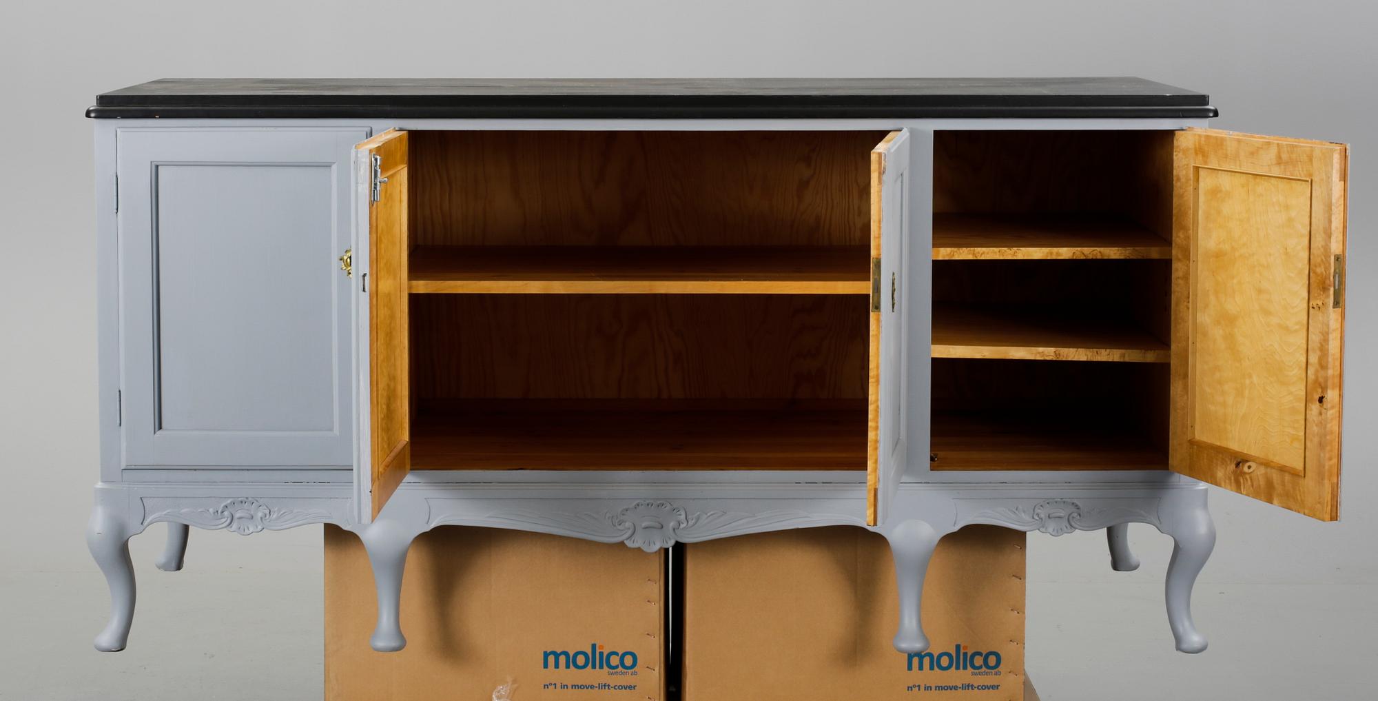 SIDEBOARD, rokokostil, omkring 1900-talets mitt.