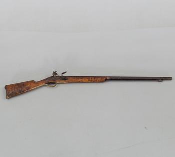 A rifle, 19th century,