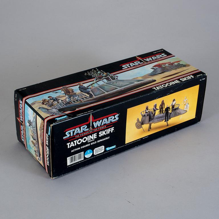 STAR WARS, Tatooine Skiff i oöppnad kartong, Kenner, 1984.