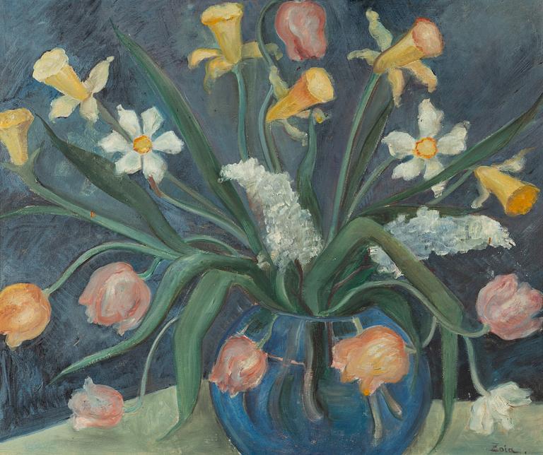 Zoia Krukovskya Lagerkrans, Floral Still Life.