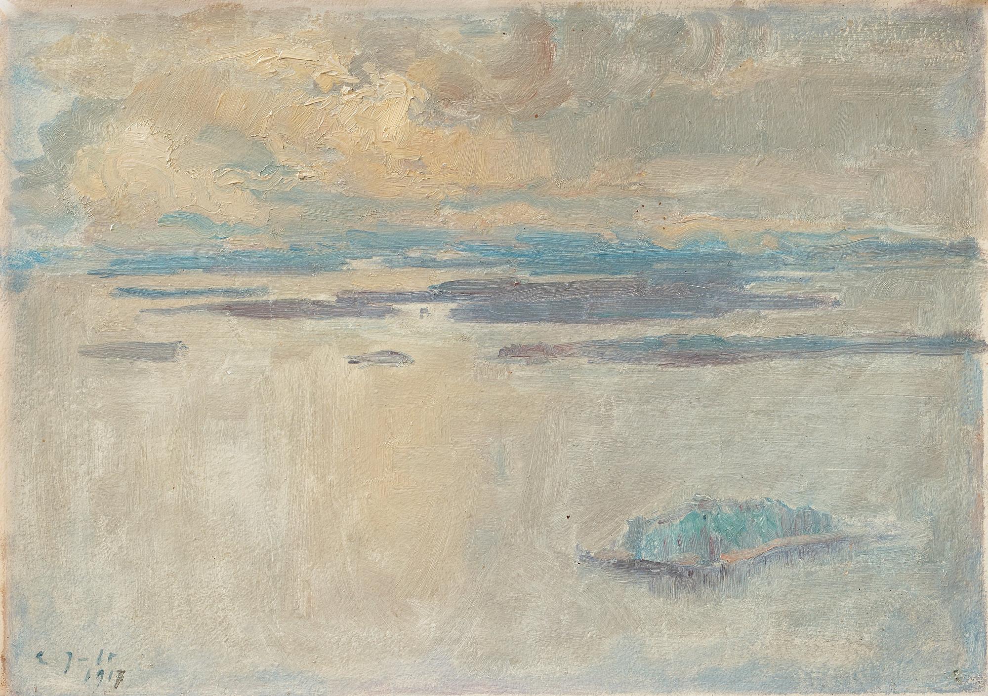 Eero Järnefelt, Utsikt över Saimen.