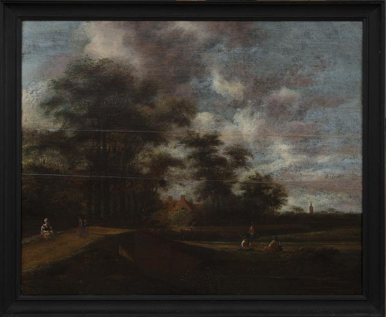 PIETER VAN ASCH, olja på pannå. monogramsignerad PVA. (verksam 1618-1678).