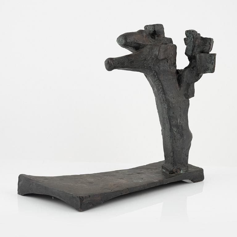 Bror Marklund, sculpture, unsigned, bronze, height 50 cm.