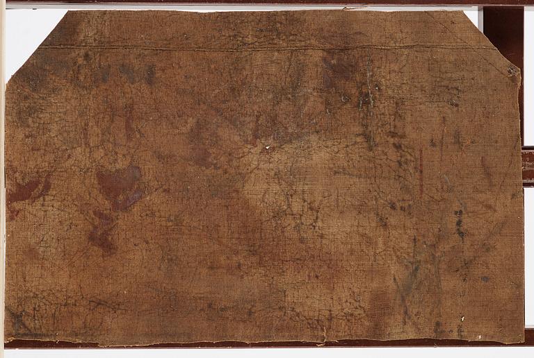 Johan Pasch Tillskrivna, Ruinlandskap med soldat och tvättande kvinna samt soldat och kvinnor vid brunn (2).