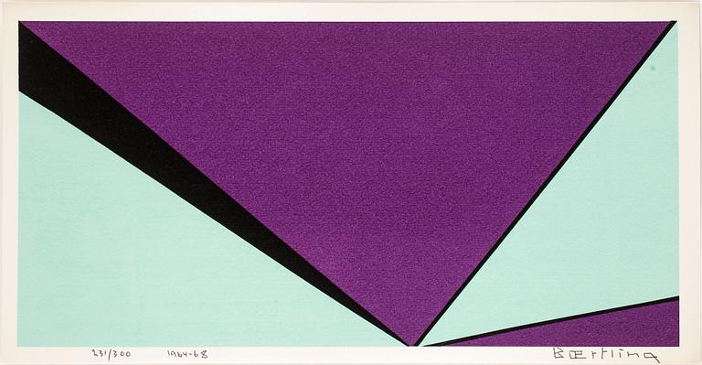 OLLE BAERTLING, färgserigrafi, 1964-68, signerad och numrerad 231/300.