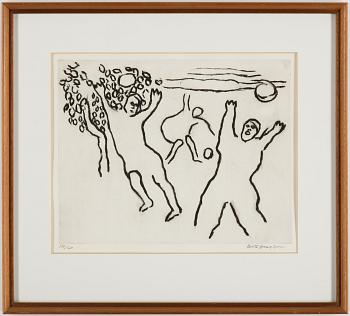 BERTA HANSSON, etching, signed and numbered 149/160.