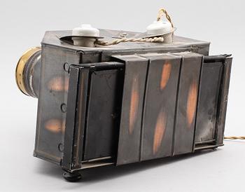 MIRROSCOPE, plåt, sent 1800-/tidigt 1900-tal.