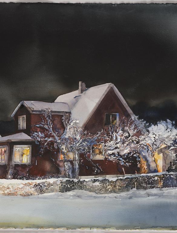 Lars Lerin, Untitled.