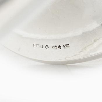 A Swedish silver bowl, mark of Edlunds Silverfabrik, Stockholm 1924.