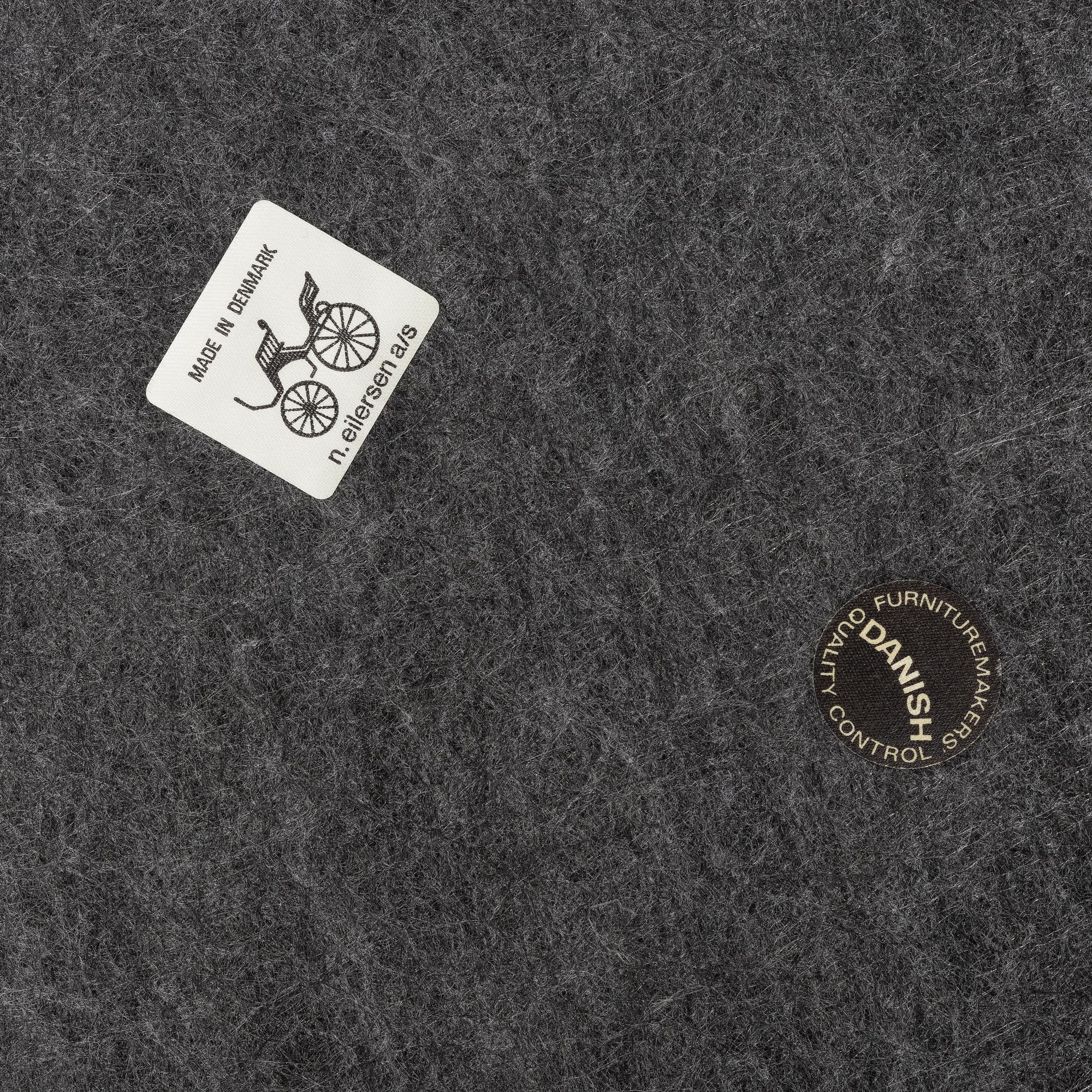 Sofa and footstool, Eilersen, Denmark late 20th Century.