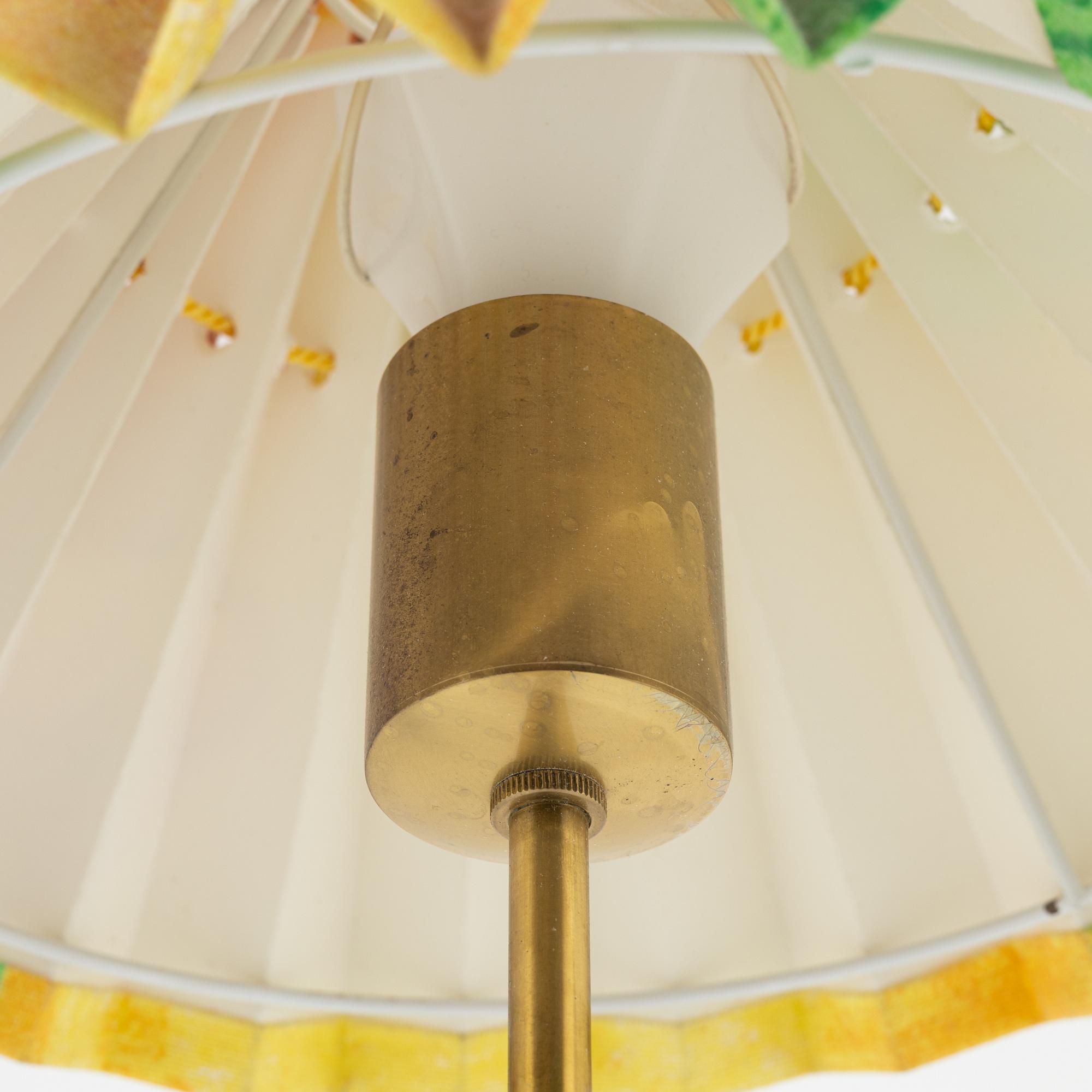 Josef Frank, a model 2332 brass table light, Firma Svenskt Tenn.