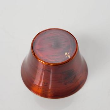 Claesson Koivisto Rune, "Kin Urushi", fem ljushållare, Sfera / Skultuna för Tohoku Support Limited Edition, Japan, 2011.