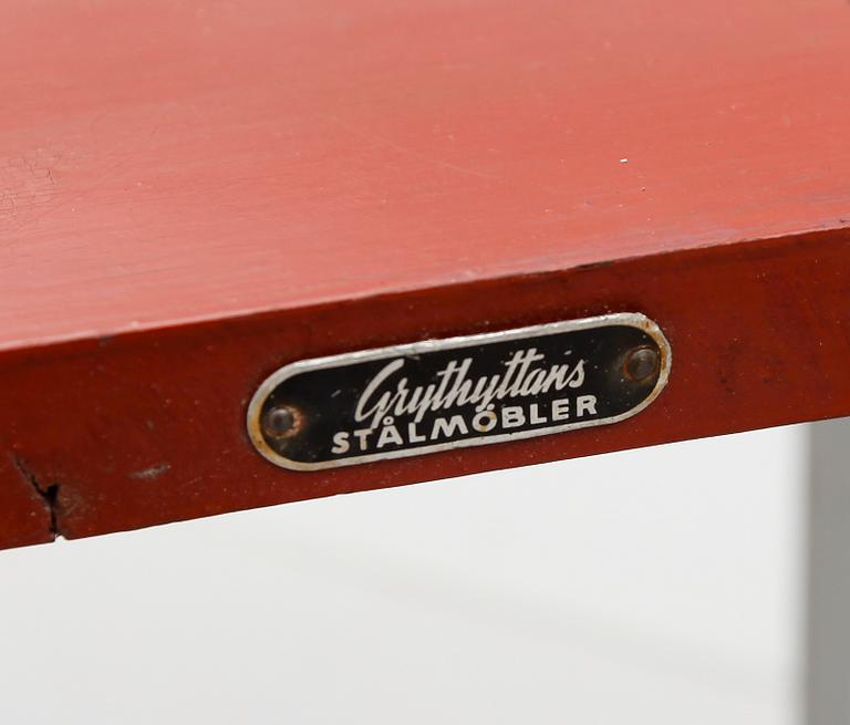 TRÄDGÅRDSSTOLAR, 4 st, "Stol 6", Arthur Lindqvist, Grythyttan, 1900-talets mitt.