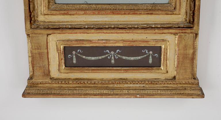 SPEGEL, sengustaviansk, omkring 1800.