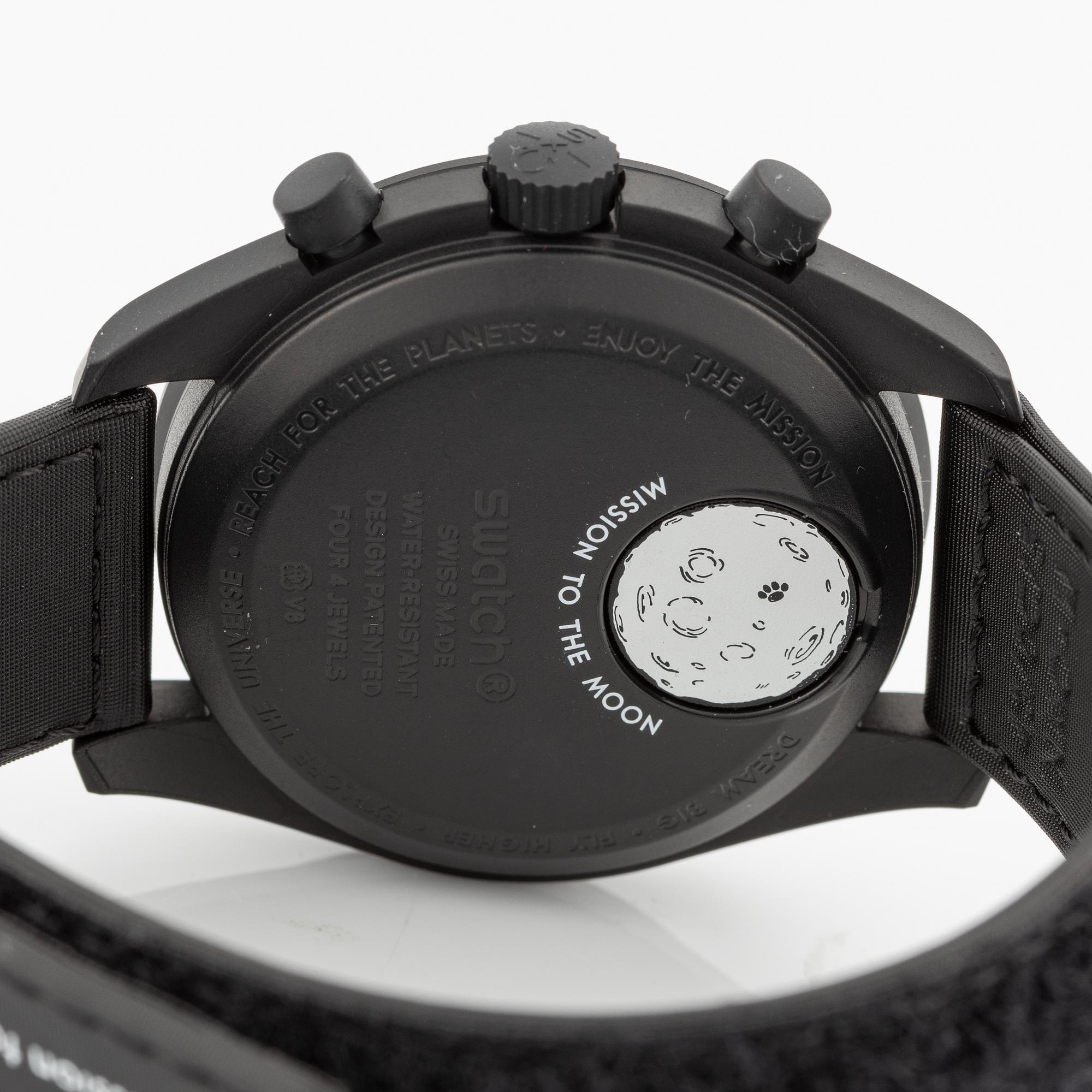 Omega/Swatch, MoonSwatch, Mission to the MoonPhase, Omega/Swatch, MoonSwatch, Mission to the MoonPhase,
