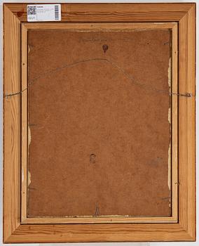 Axel Wallert, oil on board, signed and dated 1956.