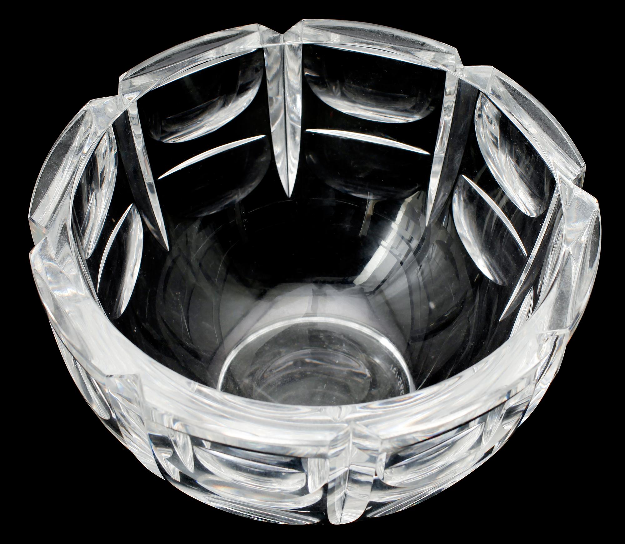 SKÅL, kristall, "Tusen fönster", Gunnar Cyrén, Orrefors.