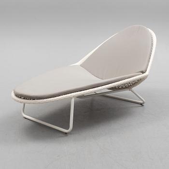 A Cane-line sun bed from Denmark, 21st Century.