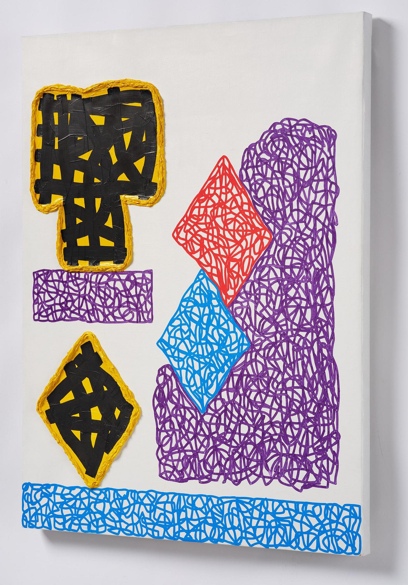 Jonathan Lasker, "Natural Culture".