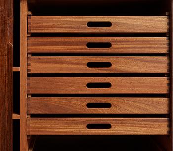 SVEND LANGKILDE, a Danish rosewood veneered sideboard, 1960's.