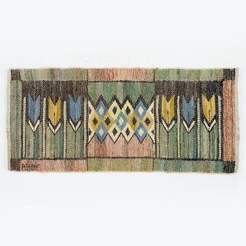 Märta Måås-Fjetterström, a textile, "Crocus", flat weave, AB MMF.