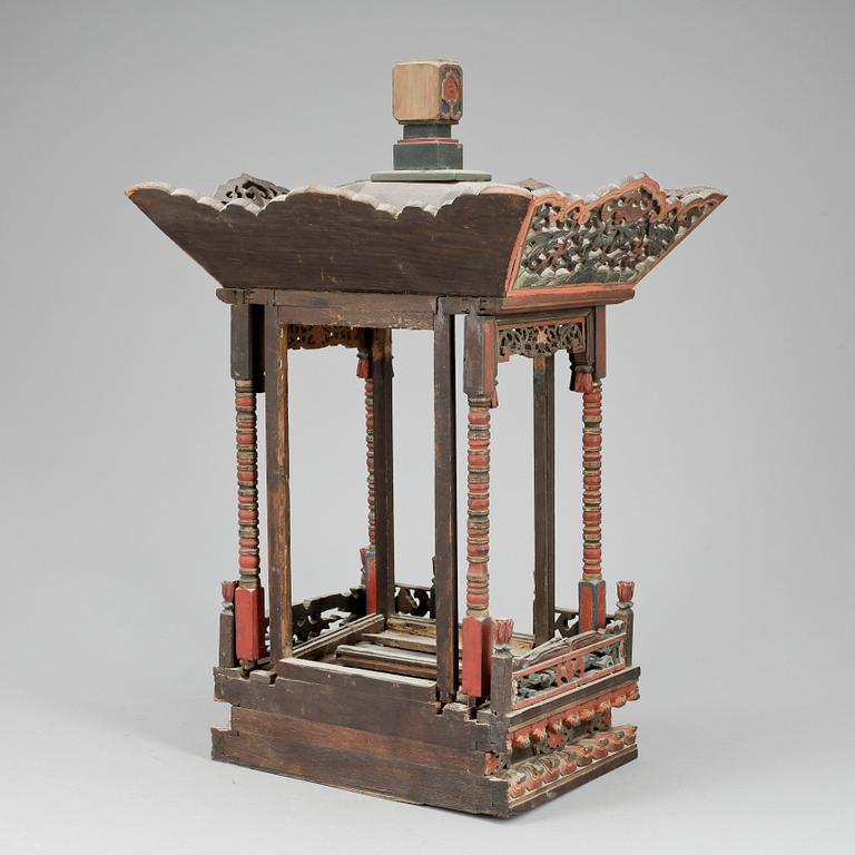 PAGOD-TEMPEL, 1900-talets andra hälft.