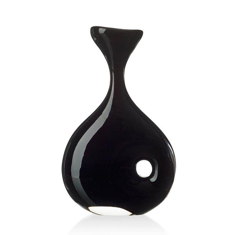 Vicke Lindstrand, An organic shaped vase, Kosta, 1950's.