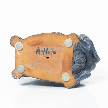 Åke Holm, an earthenware sculpture, Höganäs.