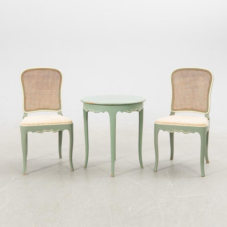 Axel Einar Hjorth, Stolar ett par samt bord "Ängby" och "Traddis" Nordiska Kompaniet (NK) 1931/32.