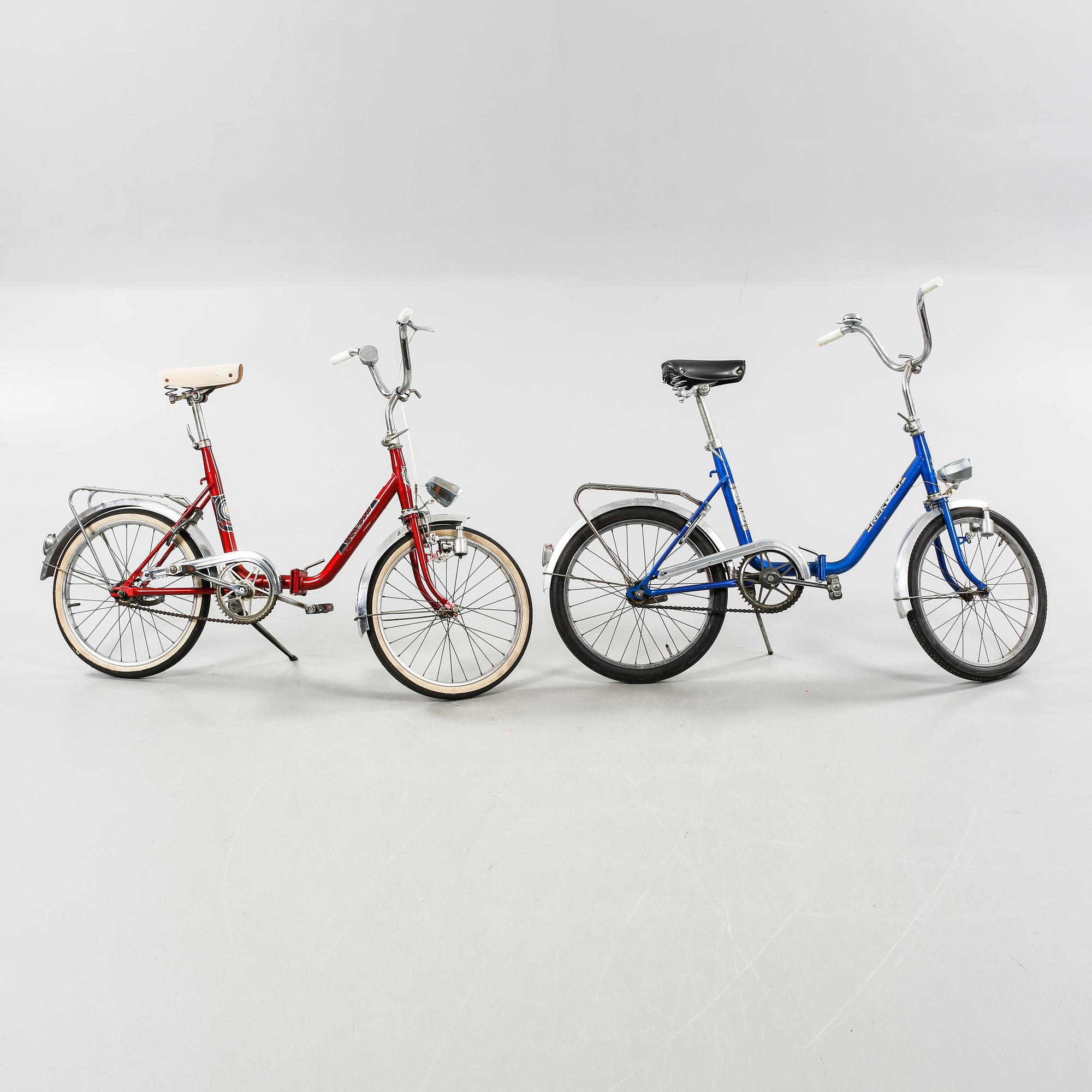 Two 1960/70s Rekord mini bikes.