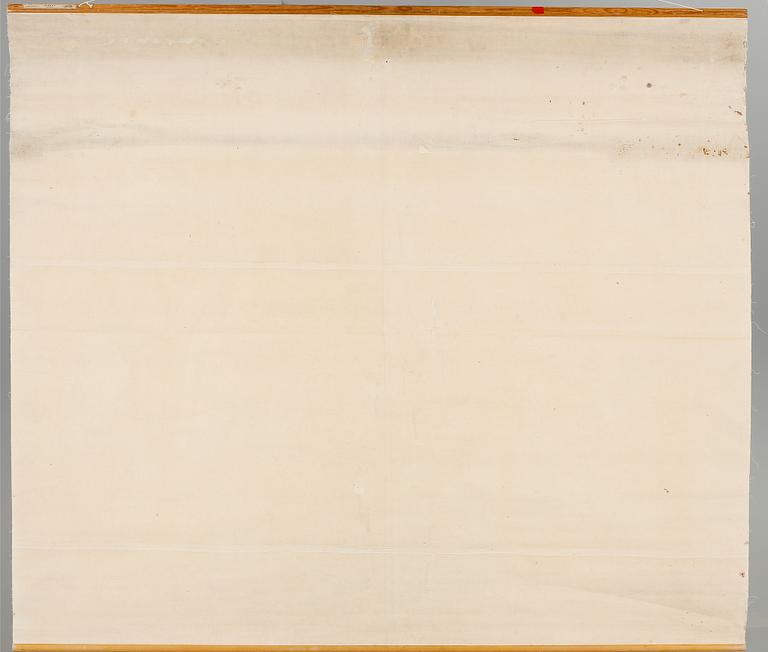 EUROPAKARTA, 1939, tryckt på papper, Bengtssons litografiska, Stockholm.
