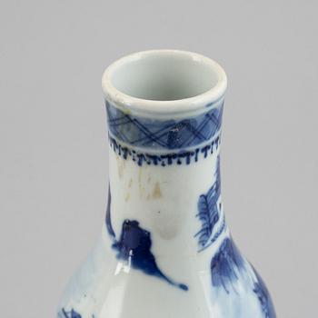 A pair of blue and white double gourd vases, Qing dynasty, Guangxu (1872-1908).
