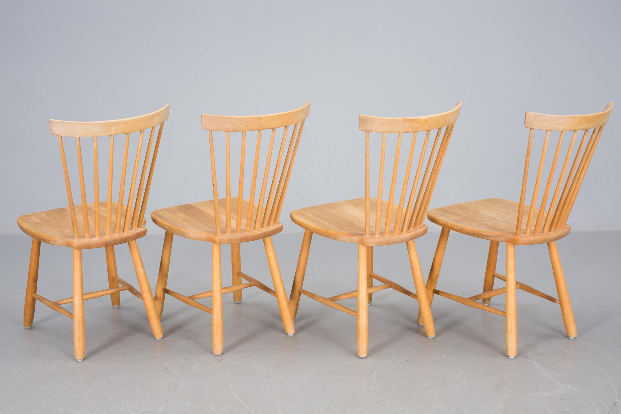 STOLAR, 4  st. "Lilla Åland", Carl Malmsten. 1995.