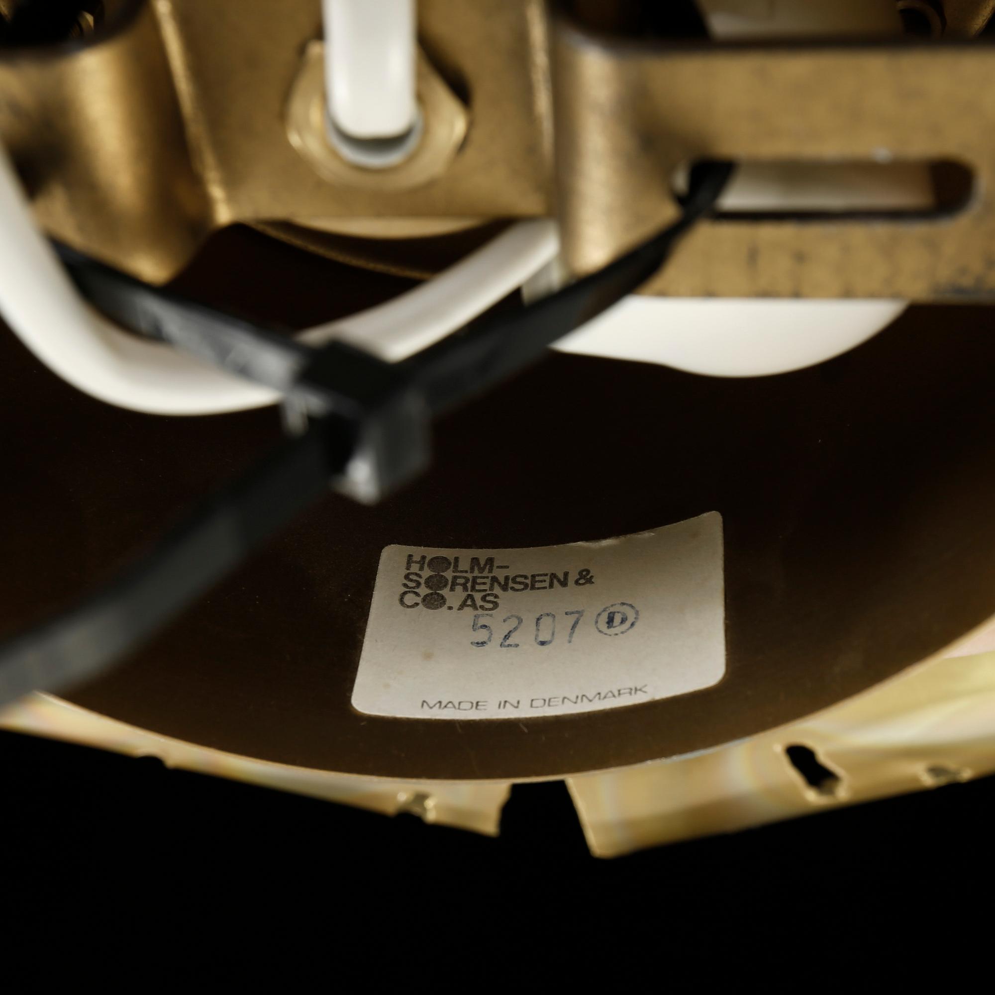 VÄGGLAMPA, Holm-Sörensen, Danmark, 1900-talets andra hälft.