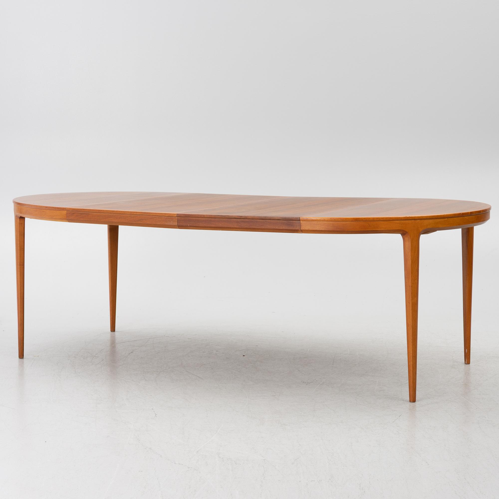 Bertil Fridhagen, matbord, "Diamant". Bodafors, 1960-tal.