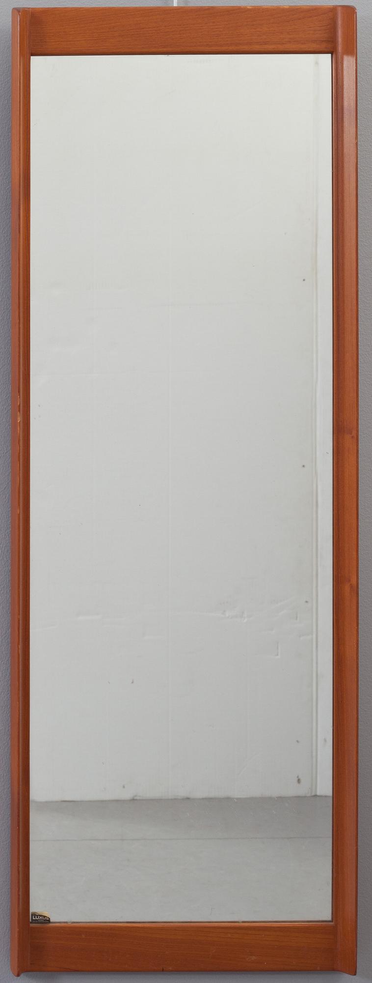 SPEGEL, teak, Luxus,  troligen Östen Kristiansson.