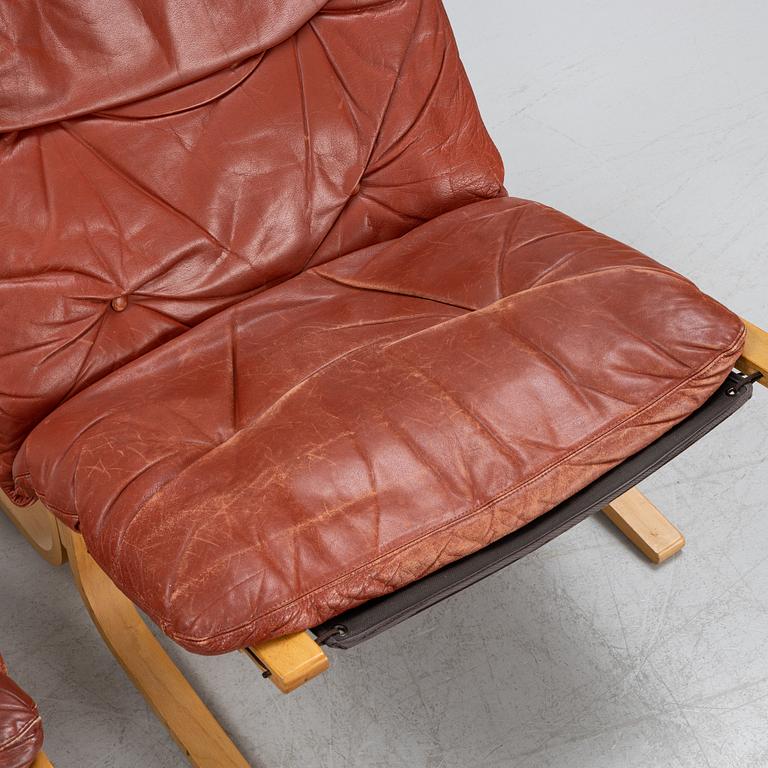 Ingmar Relling, three 'Siesta' easy chairs, Westnofa, designed 1965.