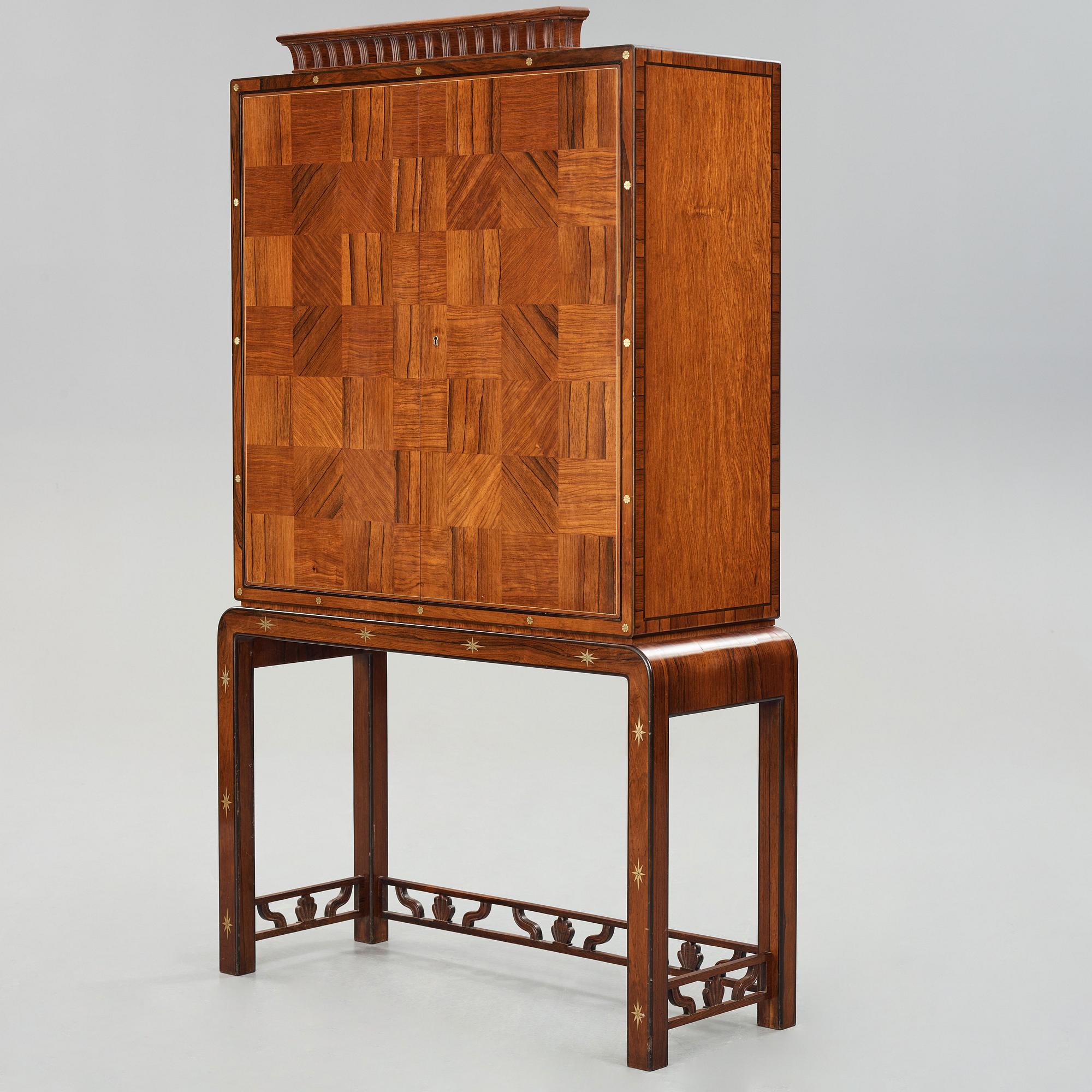 GÖSTA THORELL, a journeyman cabinet, executed at August Persson's workshop for The Cabinetmakers association, 1931.