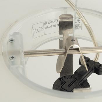 Jasper Morrison, ceiling lamps, a pair, "Glo-Ball S2", Flos, Italy.