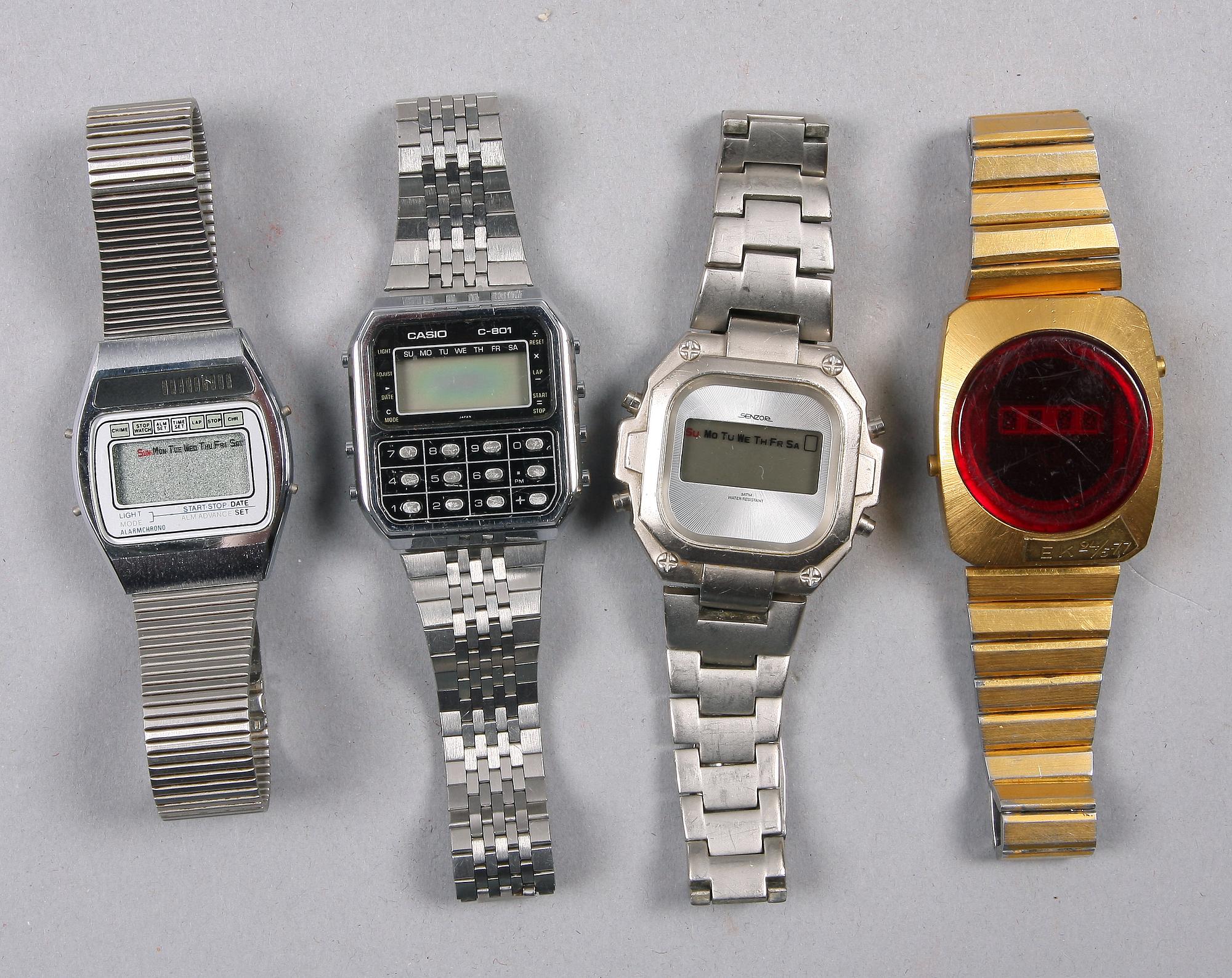 DIGITALA ARMBANDSUR, 4 st.