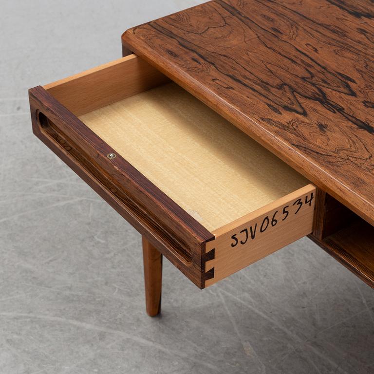 A 1960's rosewood coffee table.