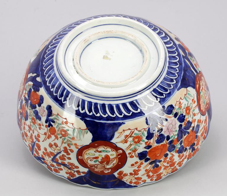 SKÅL, porslin, Imari, Japan, 1800-tal.