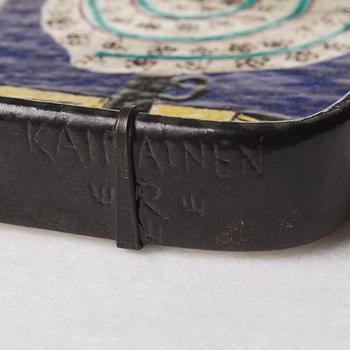 Birger Kaipiainen, a ceramic dish, Rörstrand, Sweden 1950's.