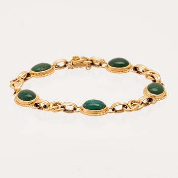 An 18K gold bracelet, Stockholm 1951.