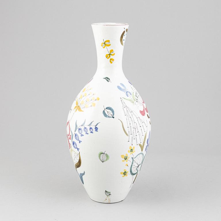 Stig Lindberg, an earthenware vase, Gustavsbergs studio.