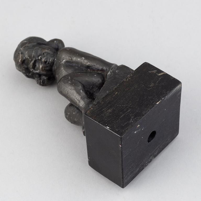 Carl-Einar Borgström, skulptur, brons, signerad.