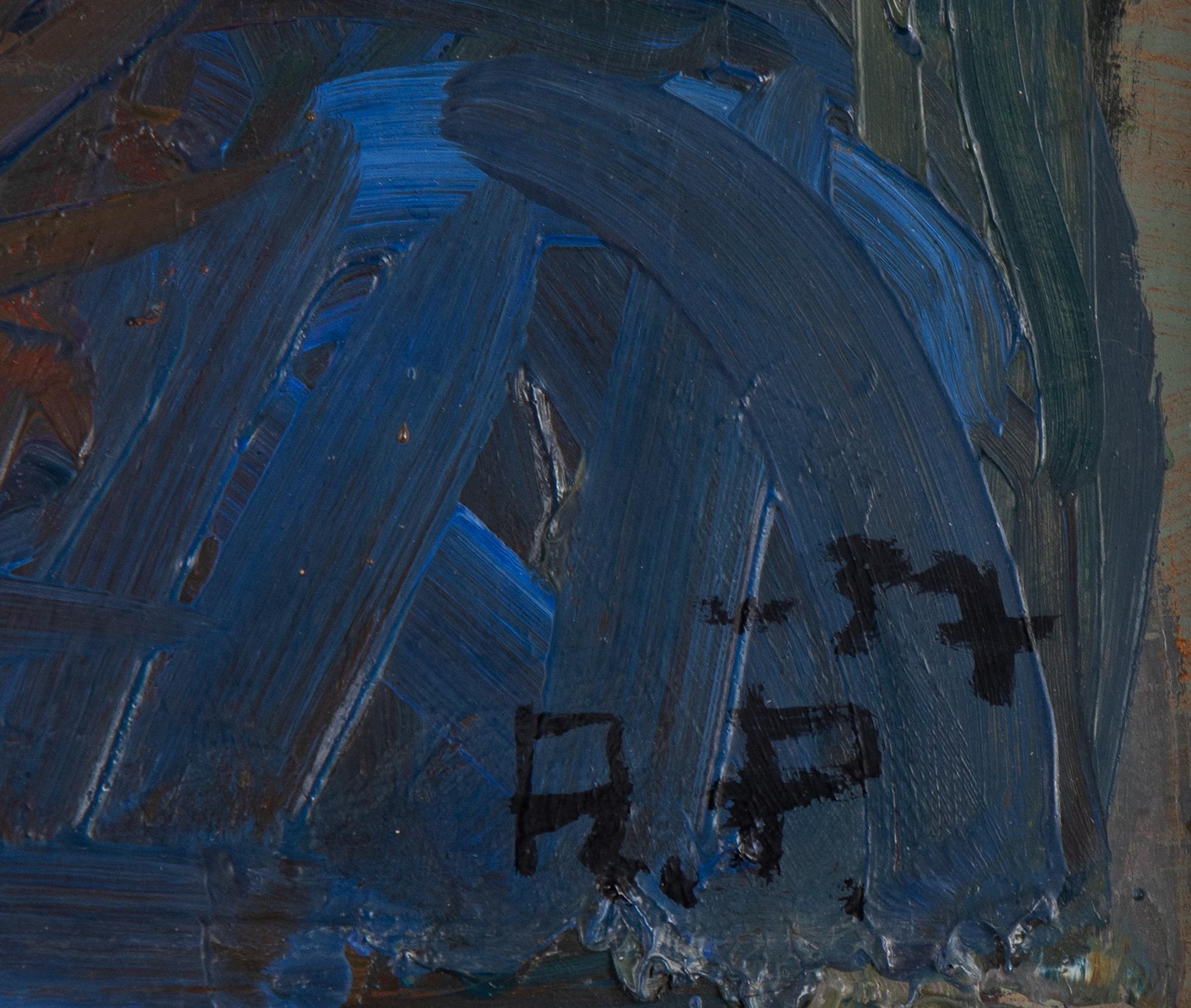 Ragnar Person, oil on panel, signed RP and dated -37.