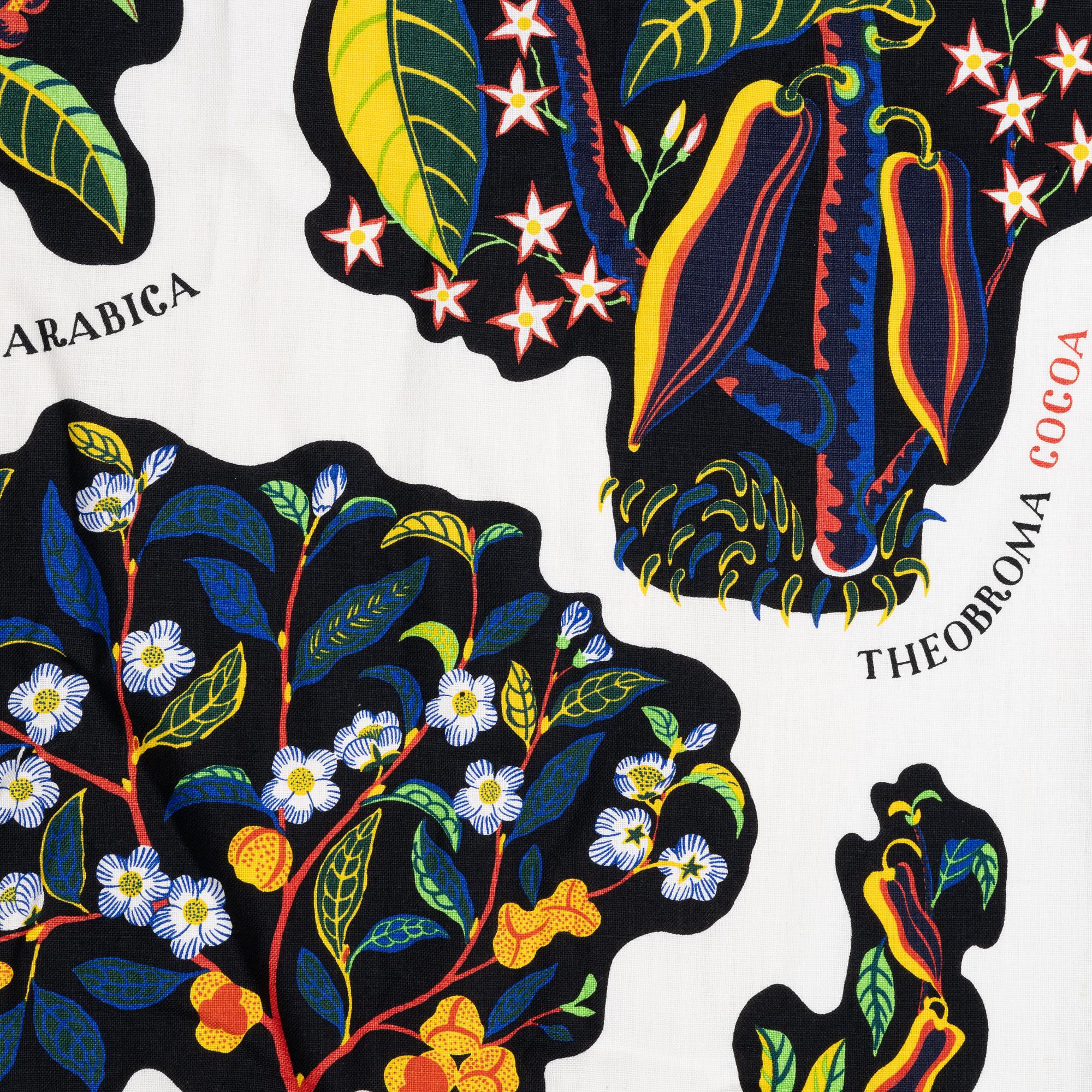 Josef Frank, gardiner, ett par, "Drinks", Svenskt Tenn.