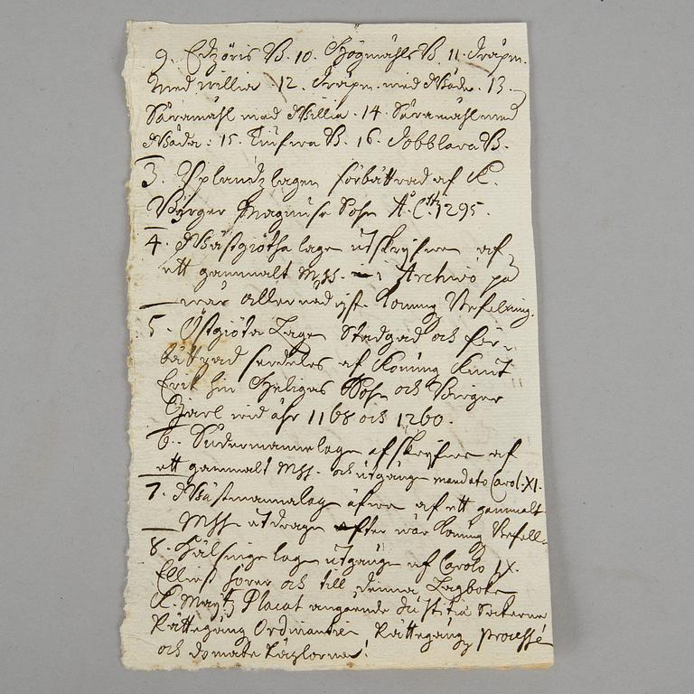 The Swedish Laws, 1666.