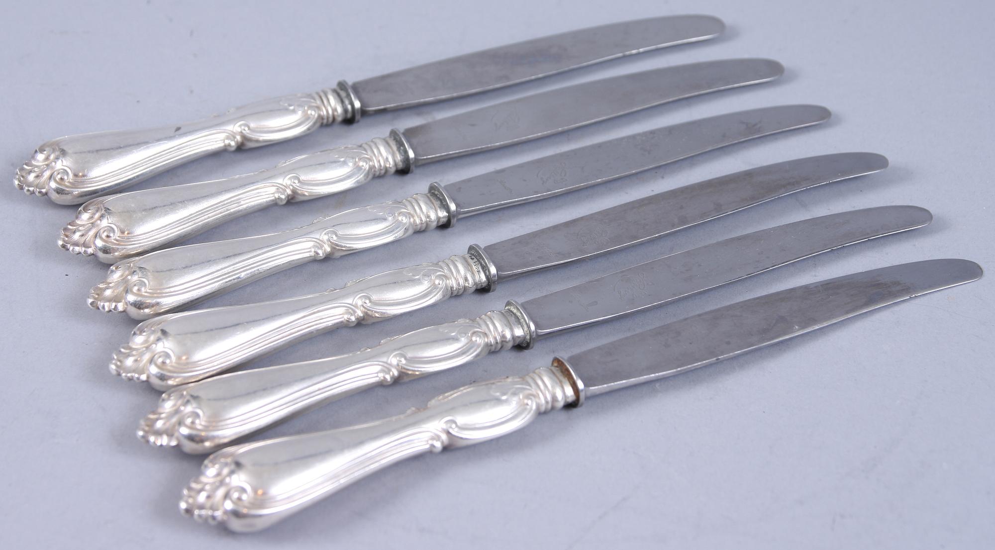 BESTICKSERVIS, 24 delar, silver.